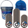 Set disqesh lamelare Bosch X551 Expert, 40 copë, 115mm, granulë 40 60 80, blu
