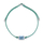 Byzylyk për femra Brosway Fancy Cloud Light Blue Cubic Zirconia Cord FCL108, i argjendtë/ i kaltër