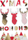 Stikera 3D Creotime Reindeer, set 15 copë, ngjitës vetëngjitës, të kuqe festive