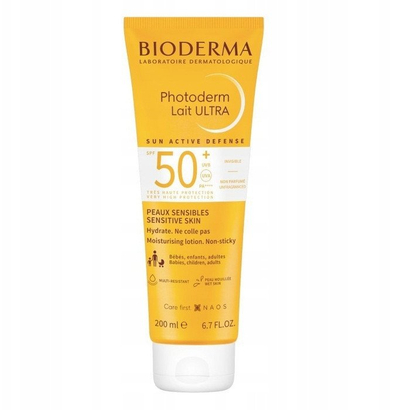 Млеко крем за сонце Bioderma Photoderm Ultra Milk SPF50, 200ml, за чувствителна кожа