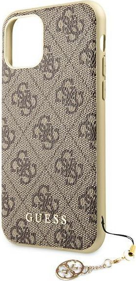 Kapak telefoni Guess GUHCN61GF4GBR, për iPhone 11, i fortë, kafe