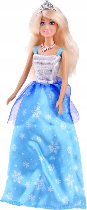 Kukull Anlily princeshë Sindirela ZA4305, 30cm, me fustan balloje blu