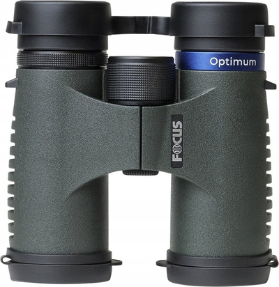 Binoklla Focus Optimum 10x32 ED, zmadhim 10x, trup që s’e zë uji, ngjyrë e zezë