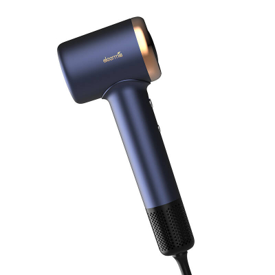 Tharëse flokësh Deerma DEM-CF50W, motor brushless, jone negative, blu
