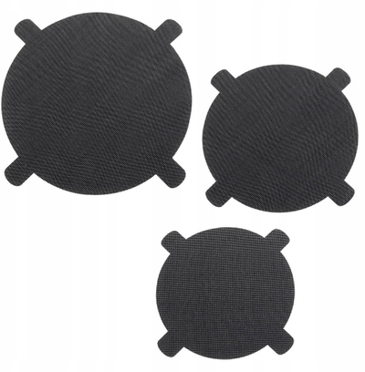 Ndarëse tiganësh Maximex Przekładki do patelni, set 3 copë, diametër 25 28 34 cm, e zezë