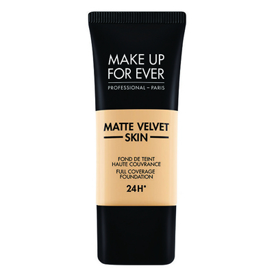 Fondatinë MAKE UP FOR EVER Matte Velvet Skin, mbulim i plotë, 30ml