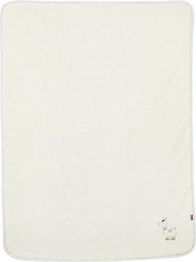Batanije për bebe Fehn Cuddle Blanket Llama, 100 x 75 cm, pelush, bezhë