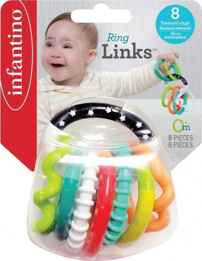 Lodër për dhëmbë B-Kids Infantino, 8 varëse