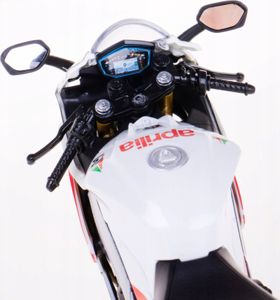 Model motori Daff RMZ Aprilia RSV4 RR 2020, shkalla 1:12, Racing Sport, shumëngjyrësh