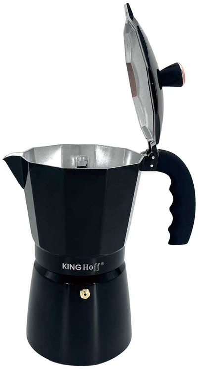 French press KINGHOFF KH-1885, 600 ml, керамика, за индукција