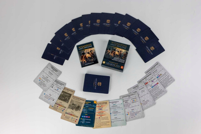 Zgjerim loje tavoline Hegemony Historical Events, 50 letra, në anglisht
