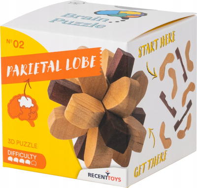 Lojë tavoline Brain Puzzle 02, lojë me mend, shumëngjyrëshe