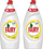 Detergjent enësh Fairy Lemon, 2x900 ml, me erë limoni