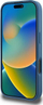 Mbulesë telefoni Guess 4G Ring Classic Logo MagSafe për iPhone 16 Pro 6.3", nga TPU, PC edhe lëkurë eko, blu