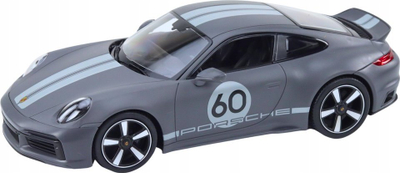 Makinë me pult Rastar Porsche 911 Sport Classic, shkallë 1:16, 2.4GHz, gri