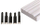 Set dleta Proxxon PR28572, për makinë gdhendëse, për dru, të zeza