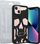 Kapak Skull për iPhone 14, TPU i butë, me kafka, ngjyrë e zezë mat