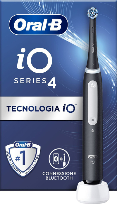 Furçë dhëmbësh elektrike Oral-B iO 4, e rikarikueshme, e zezë