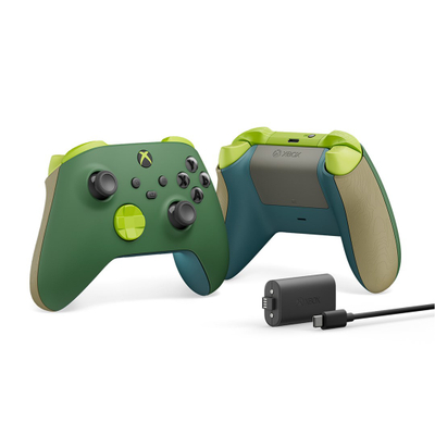 Гејмпад Microsoft Xbox Remix Special Edition, Bluetooth USB, за Xbox и PC, зелен