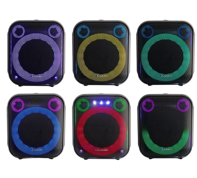 Altoparlant portativ Blaupunkt PB6LED, 40W RMS, Bluetooth, i zi