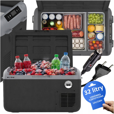 Frigorifer turistik Blow 44-314, 32L, kompresor, i zi