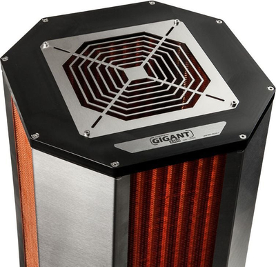 Radiator ftohës uji Aqua Computer airplex GIGANT 3360, bërthamë bakri, panele alumini, metalik