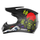 Helmë biçiklete Kamikaze Wave Full Face, Chin-Guard, madhësia L, e zezë