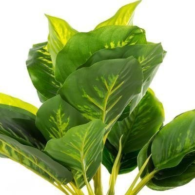 Bimë artificiale Atmosphera Calathea, 30cm, në vazo, jeshile