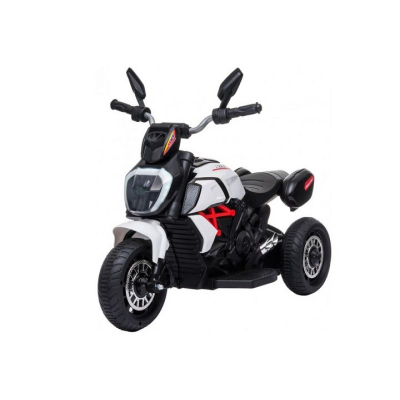 Motor elektrik për kalamaj No Name me 3 rrota, me bateri, i bardhë