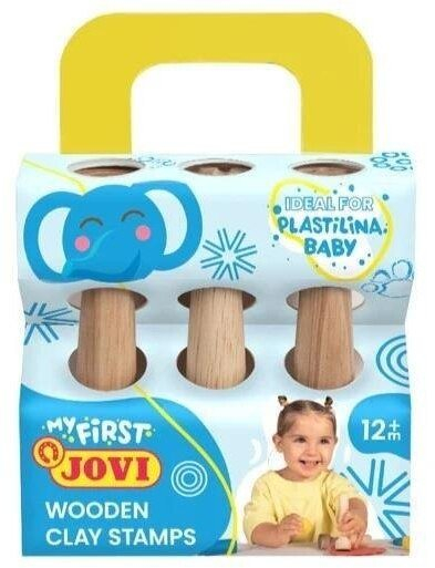 Set vula druri për plastelinë Jovi My First, 3 copë, për fëmijë 12+
