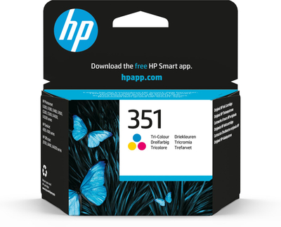 Ngjyrë printeri HP 351 Tri-colour, 4 ml, me shumë ngjyra