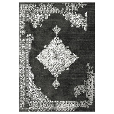 Tepih vintage JOSIANE 80×150 me thekë HM7676.12, gri
