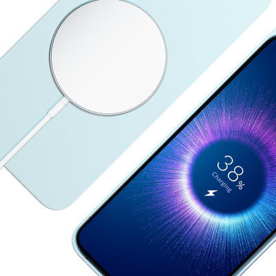 Kopertinë telefoni 3MK Hardy MagSilicone për iPhone 15, MagSafe, blu
