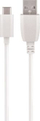 Kabllo USB Maxlife USB në USB C, 1 m, 2A, e bardhë