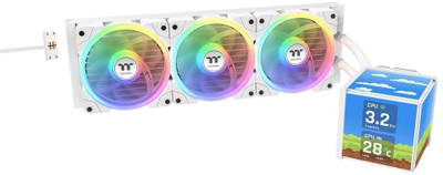 Ftohës CPU AIO Thermaltake MINECUBE 360 Snow, 360 mm, RGB, i bardhë