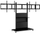 Stendë televizori HAGOR Pro-Tower L Dual, 55"-65", kapacitet 2x55kg, e zezë