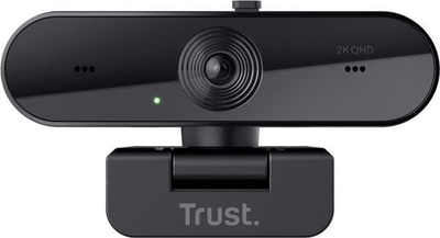 Webkamera Trust TW-250 QHD Eco, 2K, me mikrofon, e zezë
