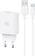 Karikues muri USAMS, 18W, USB me kabllo micro USB, i bardhë
