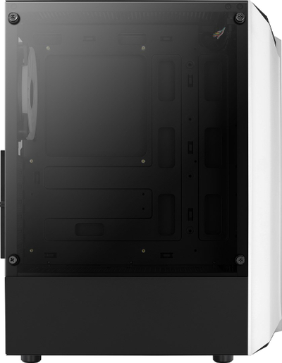 Kuti kompjuteri Aerocool Bionic RGB, ATX, xham i temperuar, e zezë