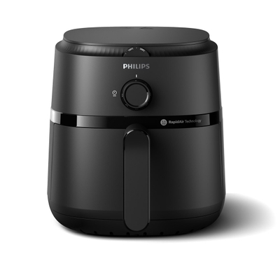 Fritezë me ajër Philips NA120/00, 4.2 L, 1500 W, e zezë