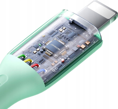 Kabllo karikimi Joyroom Multi Color Series SA34 AL3, USB A në Lightning, 3A, 1m, ngjyrë e zezë