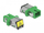 Adapter rrjeti DeLOCK 86887, SC në SC, single mode simplex, i gjelbër