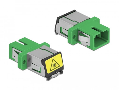 Adapter rrjeti DeLOCK 86887, SC në SC, single mode simplex, i gjelbër