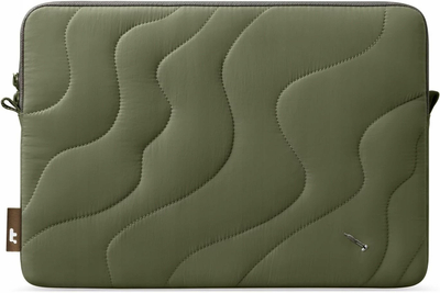 Çantë mbrojtëse laptopi Tomtoc Terra A27, për 16" MacBook Pro, material i ricikluar, jeshile Greenlands