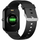 Orë inteligjente Gravity GT36-5, ekran dixhital, rrip silikoni, e zezë