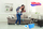 Set pastrimi Vanora Super Easy Clean, kovë 13L me rrota, mop rrotullues, blu