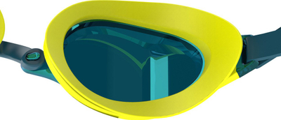 Очила за пливање Speedo Fastskin Speedsocket 2 Mirror, за возрасни, огледални леќи, зелено жолта