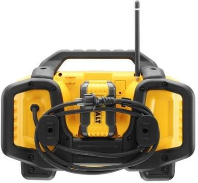 Радио за градилиште Dewalt DCR027, DAB+ FM, Bluetooth, жолто