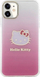 Mbulesë telefoni Hello Kitty HKHCN61HDGKEP, për iPhone 11 XR 6.1", hardcase TPU, rozë me gradient