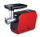 Grirëse mishi Heinner MG-2100RD, 2100W, 1.8 kg/min, e kuqe